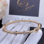 Cartier Ecrou De Cartier Diamond Bracelet Rose Gold N6714516 (3)