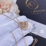 Cartier Love Necklace, Diamond Paved 18k Rose Gold B7224528 (2)