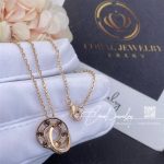 Cartier Love Necklace, Diamond Paved 18k Rose Gold B7224528 (4)