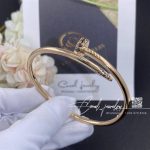 Cartier Juste Un Clou Bracelet Rose Gold, Black Diamonds (5)