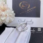 Cartier Juste Un Clou Ring White Gold, Diamonds Ref. B4092700 (1)