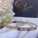 Cartier Love Bracelet, Small Model, Paved Diamonds Yellow Gold Ref. N6710617 (4)