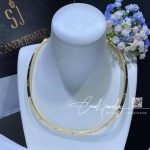 Cartier Love Necklace, Yellow Gold Diamond Collar N7424355 (14)