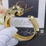 Cartier Panthère De Cartier Bracelet, 18k Yellow Gold Black Lacquer. Tsavorite Garnets, Onyx N6033402 (1)