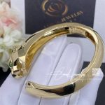 Cartier Panthère De Cartier Bracelet, 18k Yellow Gold Black Lacquer. Tsavorite Garnets, Onyx N6033402 (8)