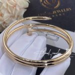 Cartier Juste Un Clou Bracelet, 18k Rose Gold Diamonds Ref (8)