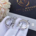 Cartier Love Earrings, 2 Diamonds White Gold Ref. B8022800 (8)