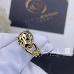 Cartier Panthère De Cartier Ring, Yellow Gold, Tsavorite, Onyx Ref. B4096700 (1)