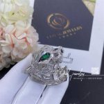 Cartier Panthère De Cartier, White Gold, Emeralds, Onyx Ref. N4722400 (11)