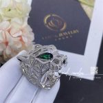 Cartier Panthère De Cartier, White Gold, Emeralds, Onyx Ref. N4722400 (14)