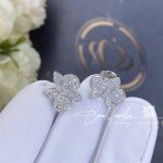 Cartier Caresse D’orchidÉes Par Cartier Earrings White Gold, Diamonds Ref. B8032200 (1)