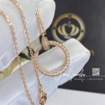 Cartier Juste Un Clou Necklace Rose Gold, Diamonds Ref. B3047000 (2)