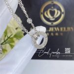 Cartier Love Necklace, 2 Diamonds White Gold B7219400 (4)