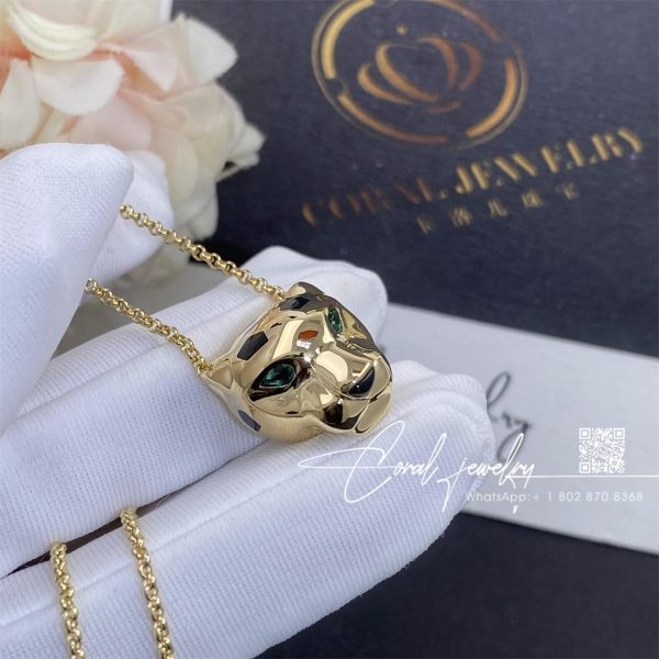 Cartier Panthère De Cartier Necklace Yellow Gold, Tsavorite, Onyx B7224756 (3)