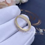 Cartier Trinity Ring White Gold, Yellow Gold, Rose Gold, Diamonds Ref. B4052900 (3)