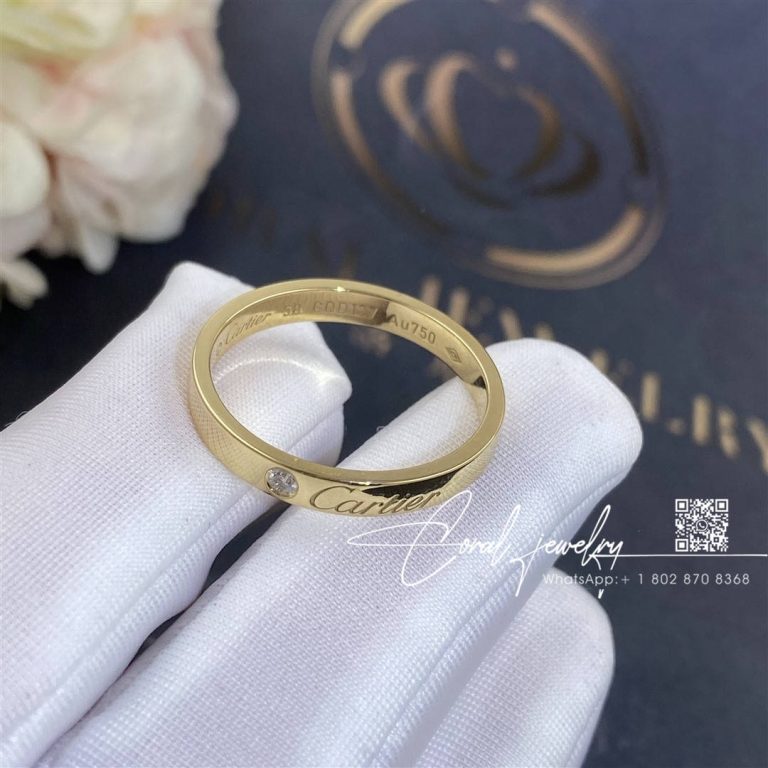 Cartier C De Cartier Ring Yellow Gold, Daimonds Ref. B4086400 (1)