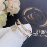 Cartier Juste Un Clou Ring Rose Gold, Diamonds Ref. B4210900 (6)