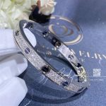 Cartier Love Bracelet, Diamond Paved, White Gold, Ceramic N6032417 (1)