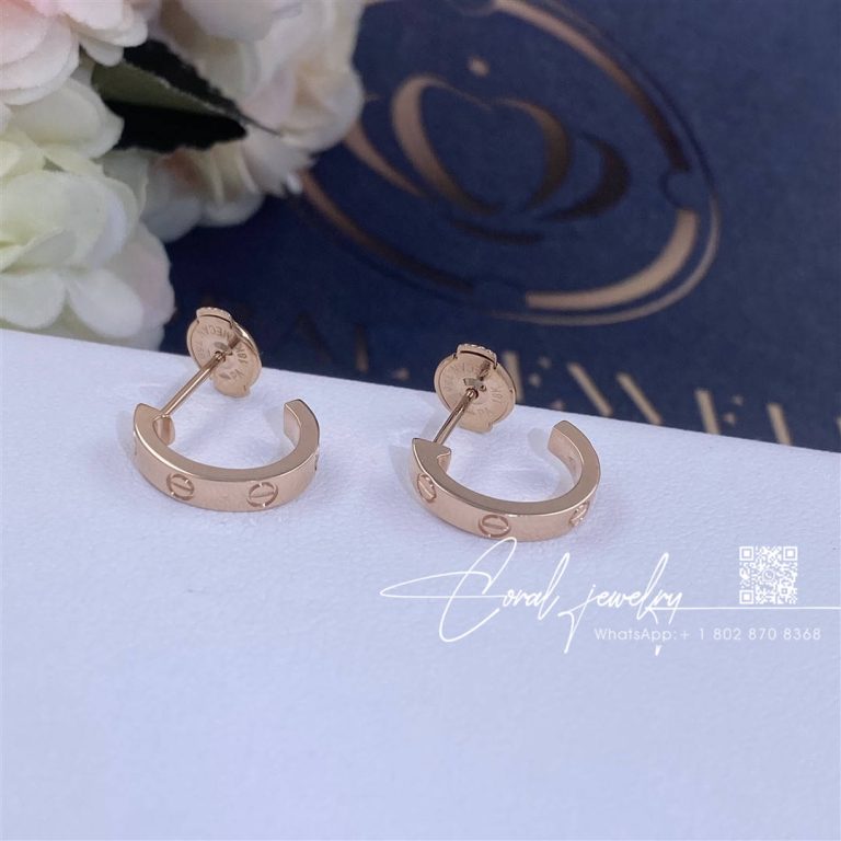 Cartier Love Earrings Rose Gold Ref. B8029000 (1)