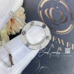 Cartier Love Necklace, Diamond Paved White Gold B7058000 (1)