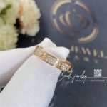 Cartier Love Wedding Band, Diamond Paved, Rose Gold B4085800 (1)