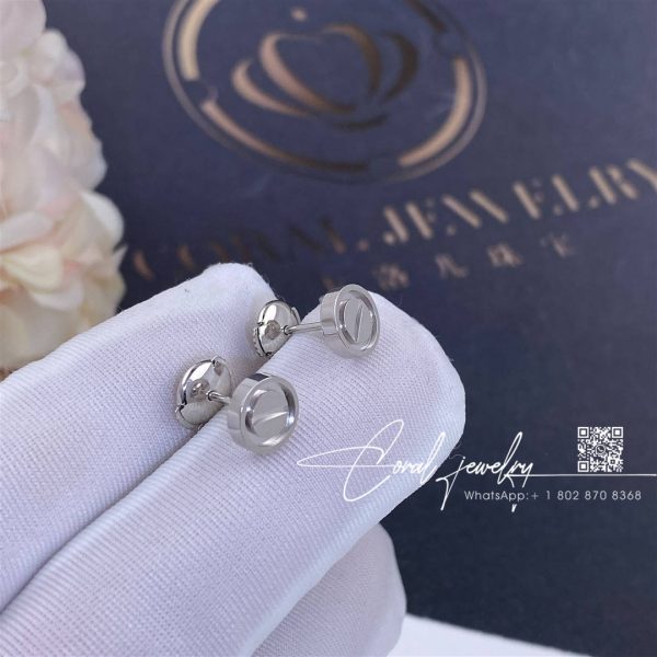 Cartier Love Earrings White Gold Ref. B8301256 (2)