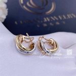 Cartier Trinity Earrings White Gold, Yellow Gold, Rose Gold Ref. 80083231 (3)