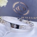 Cartier Love Bracelet, 4 Diamonds White Gold Ref. B6035817 (4)