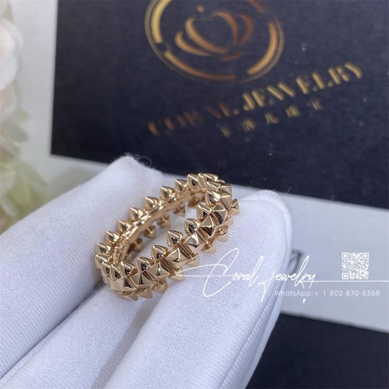 Cartier Clash De Cartier Ring 6.4mm Model Rose Gold Ref. B4229800 (1)