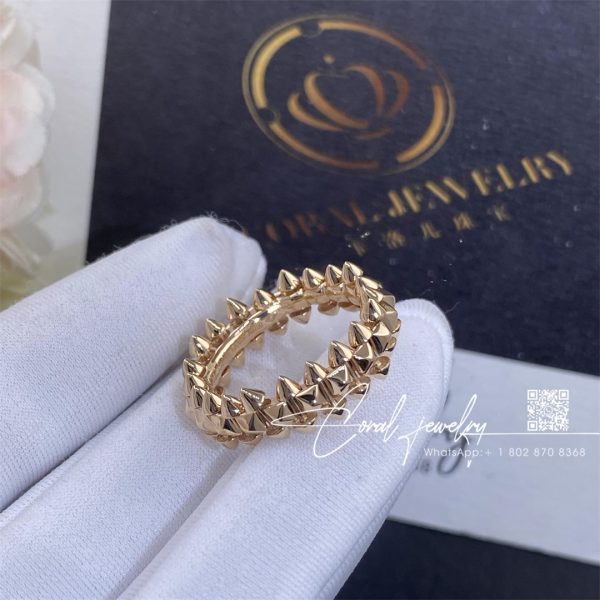 Cartier Clash De Cartier Ring 6.4mm Model Rose Gold Ref. B4229800 (4)