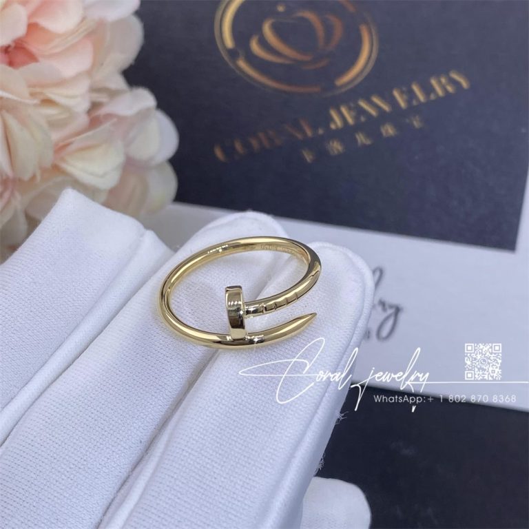 Cartier Juste Un Clou Ring Small Model Yellow Gold Ref. B4225900 (1)