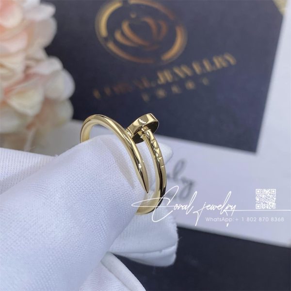 Cartier Juste Un Clou Ring Small Model Yellow Gold Ref. B4225900 (3)