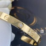 Cartier Love Bracelet, 1 Diamond Yellow Gold, Ref. B6029817 (10)