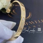 Cartier Love Bracelet, 1 Diamond Yellow Gold, Ref. B6029817 (9)