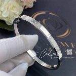 Cartier Love Bracelet, Small Model White Gold Ref. B6047417 (5)