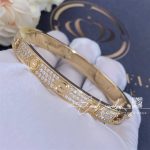 Cartier Love Bracelet Yellow Gold Pave Diamond N6035017 (3)