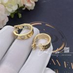 Cartier Love Earrings, 2 Diamonds Yellow Gold Ref. B8022800 (4)