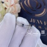 Cartier Love Ring, Small Model White Gold Diamonds B4218200 (4)