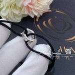 Cartier Love Cotton Rope White Gold Black Bracelet (2)