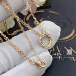 Cartier Trinity Necklace White Gold, Yellow Gold, Rose Gold Ref. B7218200 (4)