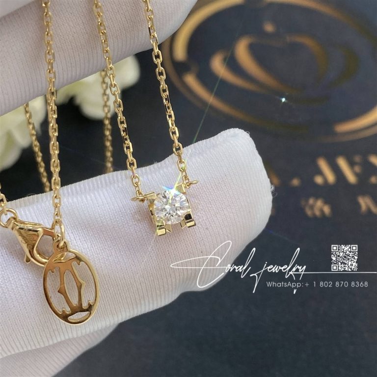 Cartier C De Cartier Necklace Yellow Gold Ref. N7413800 (3)