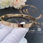 Cartier Love Bracelet Rose Gold Ref. B6035617 (2)