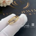 Cartier Love Wedding Band, 8 Diamonds Yellow Gold Ref. B4056200 (1)