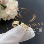 Cartier Love Wedding Band, 8 Diamonds Yellow Gold Ref. B4056200 (3)