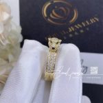 Cartier Panthère De Cartier Ring Yellow Gold, Emeralds, Diamonds Ref. N4765500 (1)