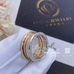 Bulgari B.zero1 Three Band Ring In 18 Kt Rose, White, And Yellow Gold Ref. 352919 (5)