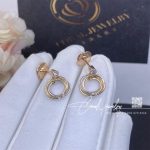 Cartier Trinity Earrings White Gold, Yellow Gold, Rose Gold Ref. B8043200 (1)