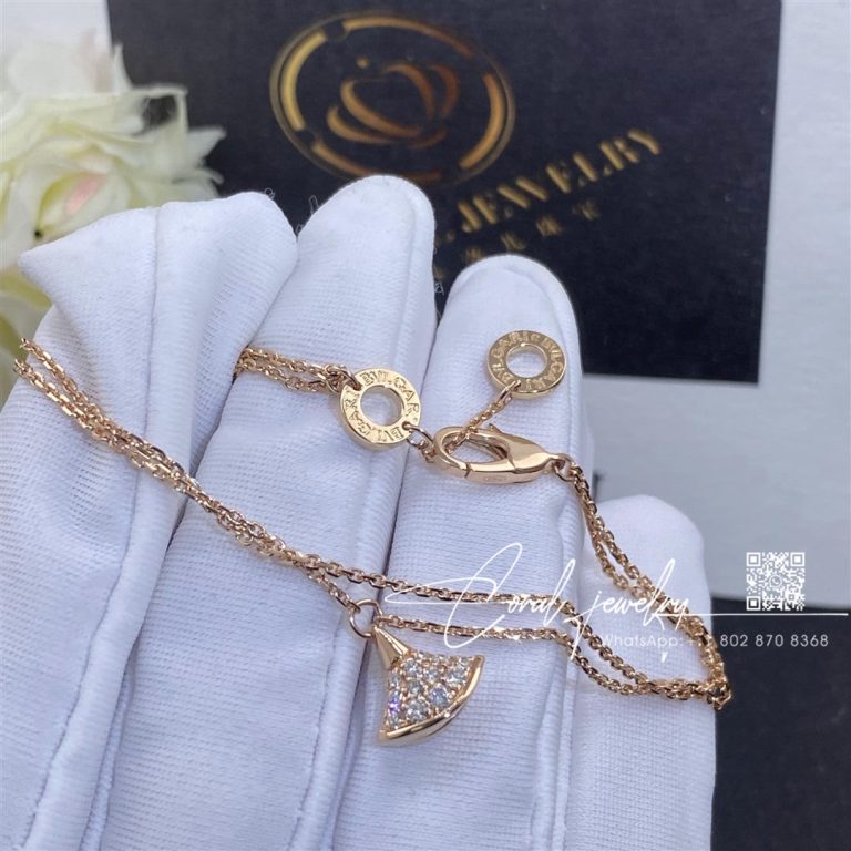 Bulgari Divas’ Dream Bracelet Rose Gold With Diamonds Ref. 351052 (2)