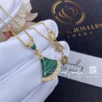 Bulgari Divas’ Dream Necklace Yellow Gold Malachite And Diamonds Ref. 358127 (4)