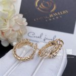 Bulgari Serpenti Viper 18 Kt Rose Gold Earrings Set With Pavé Diamonds Ref. 358361 (5)